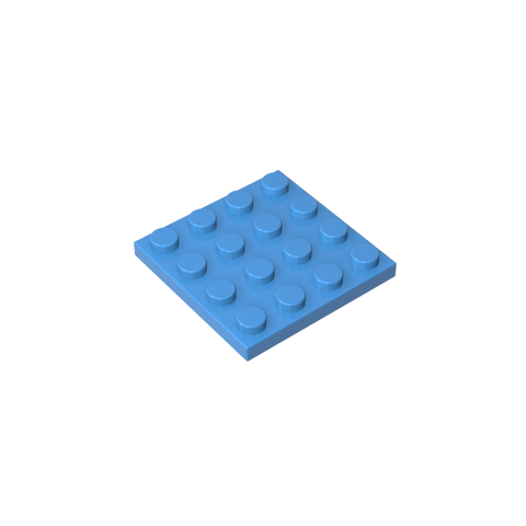 Gobricks,Plate 4 x 4,3031