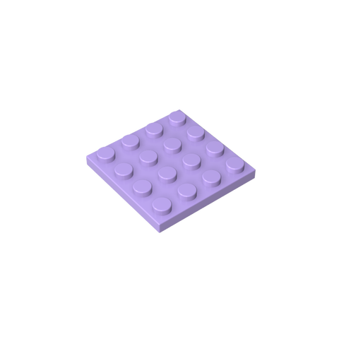 Gobricks,Plate 4 x 4,3031