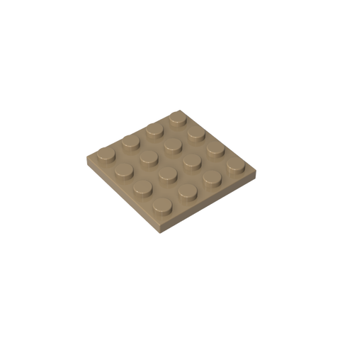 Gobricks,Plate 4 x 4,3031