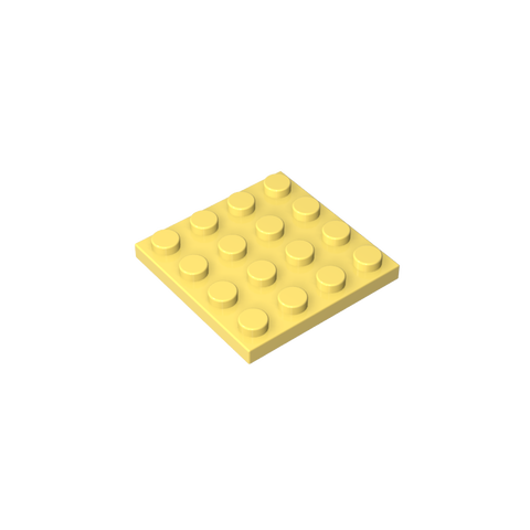 Gobricks,Plate 4 x 4,3031