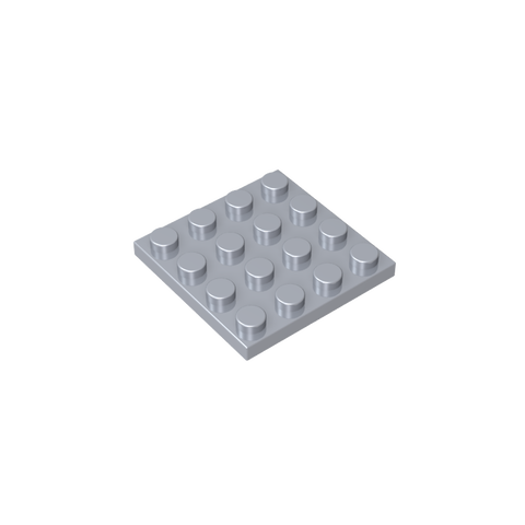 Gobricks,Plate 4 x 4,3031