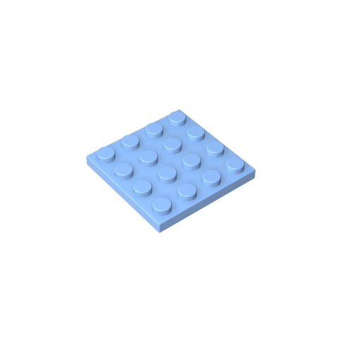 Gobricks,Plate 4 x 4,3031