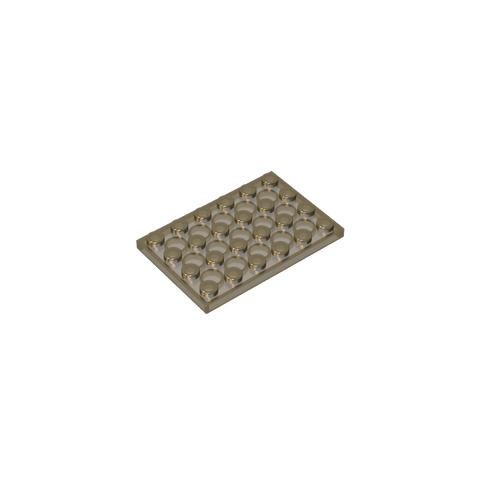 Gobricks,Plate 4 x 6,3032