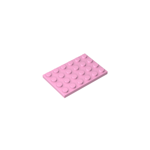 Gobricks,Plate 4 x 6,3032