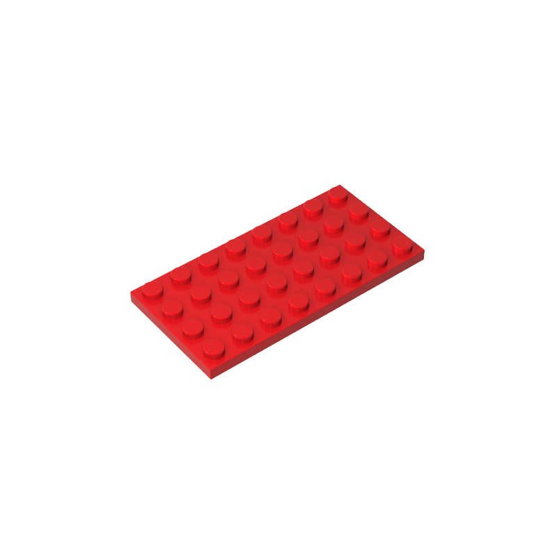 Gobricks,Plate 4 x 8,3035,3035a