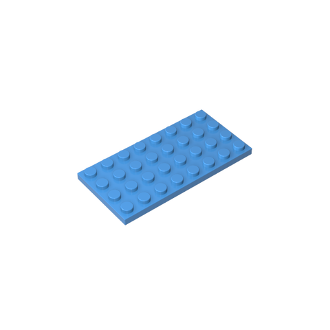 Gobricks,Plate 4 x 8,3035,3035a