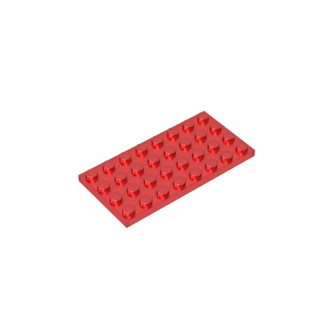 Gobricks,Plate 4 x 8,3035,3035a