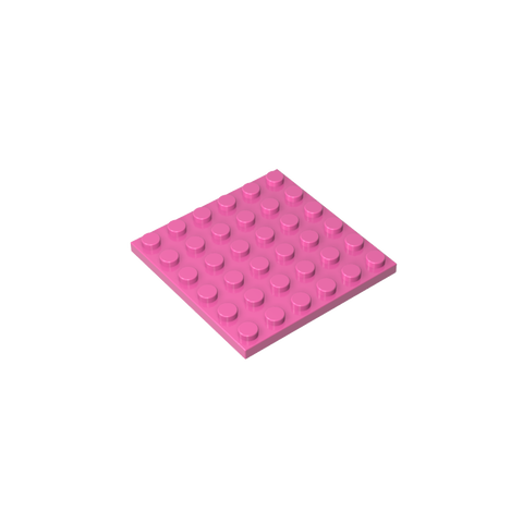 Gobricks,Plate 6 x 6,3958