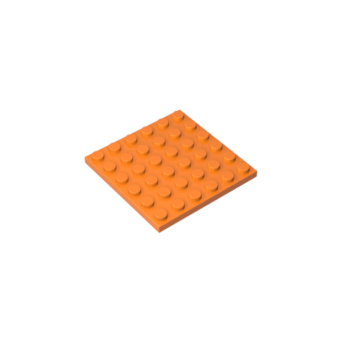 Gobricks,Plate 6 x 6,3958