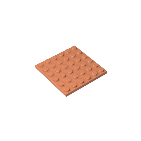 Gobricks,Plate 6 x 6,3958