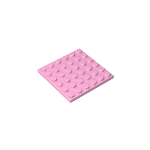 Gobricks,Plate 6 x 6,3958