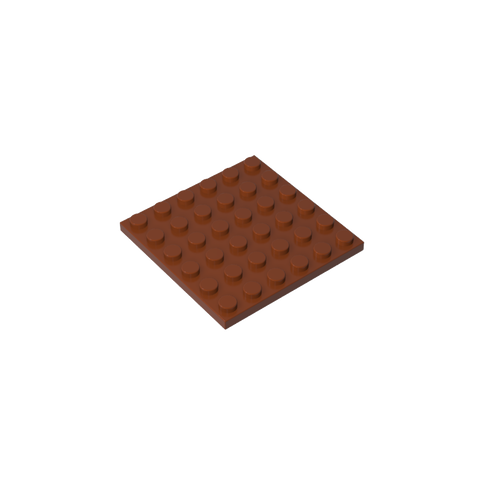 Gobricks,Plate 6 x 6,3958