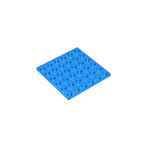 Gobricks,Plate 6 x 6,3958