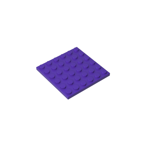 Gobricks,Plate 6 x 6,3958