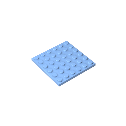 Gobricks,Plate 6 x 6,3958