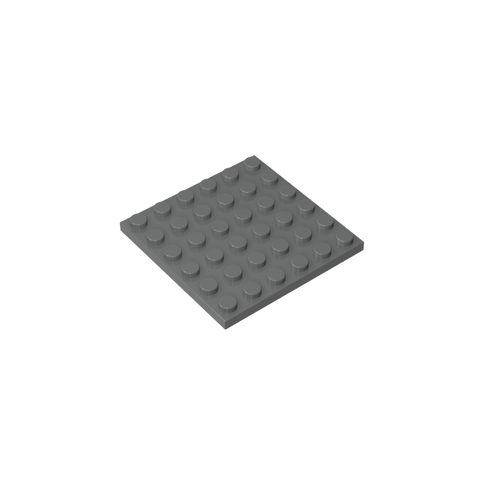 Gobricks,Plate 6 x 6,3958