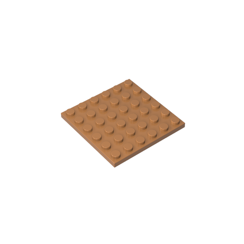Gobricks,Plate 6 x 6,3958