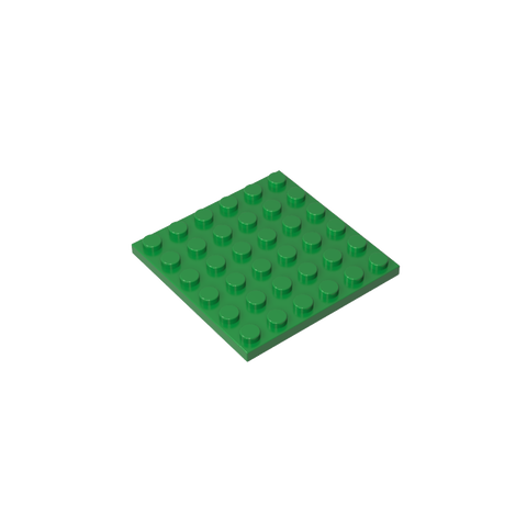 Gobricks,Plate 6 x 6,3958