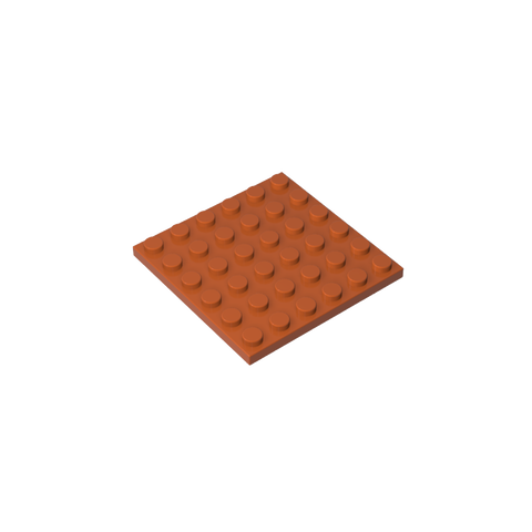 Gobricks,Plate 6 x 6,3958