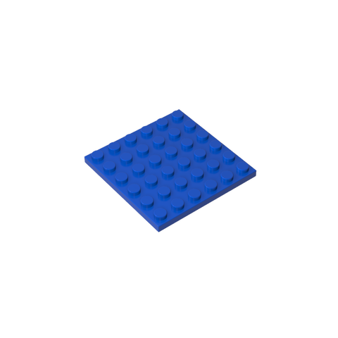 Gobricks,Plate 6 x 6,3958