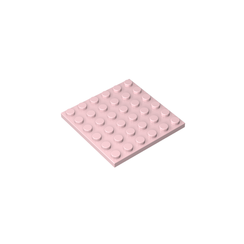 Gobricks,Plate 6 x 6,3958