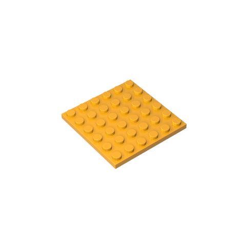 Gobricks,Plate 6 x 6,3958