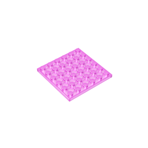 Gobricks,Plate 6 x 6,3958