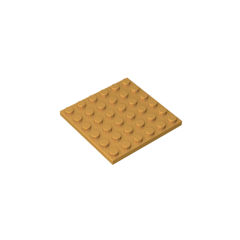 Gobricks,Plate 6 x 6,3958