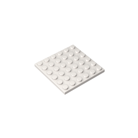 Gobricks,Plate 6 x 6,3958