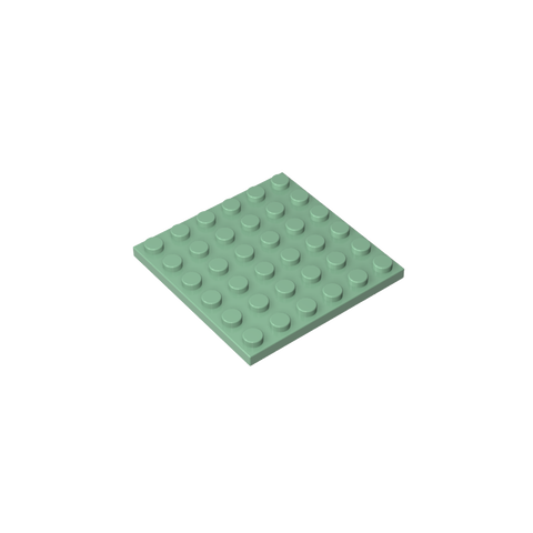 Gobricks,Plate 6 x 6,3958