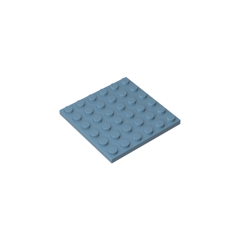 Gobricks,Plate 6 x 6,3958