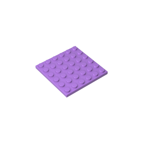 Gobricks,Plate 6 x 6,3958