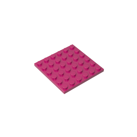 Gobricks,Plate 6 x 6,3958