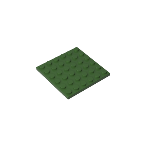 Gobricks,Plate 6 x 6,3958