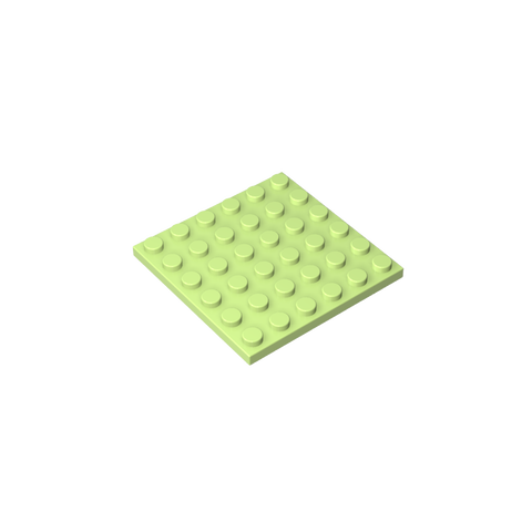 Gobricks,Plate 6 x 6,3958