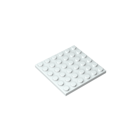 Gobricks,Plate 6 x 6,3958