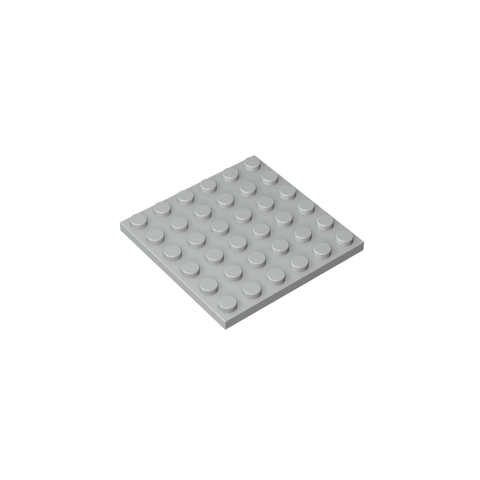 Gobricks,Plate 6 x 6,3958