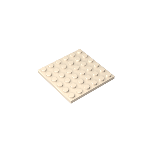 Gobricks,Plate 6 x 6,3958