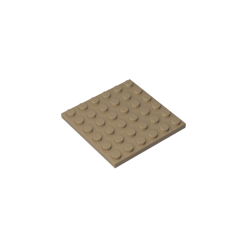 Gobricks,Plate 6 x 6,3958