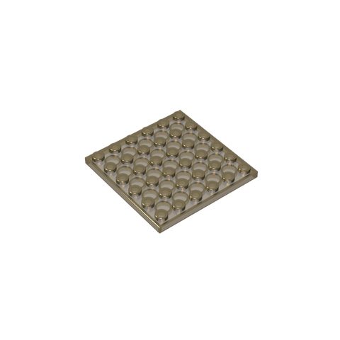 Gobricks,Plate 6 x 6,3958
