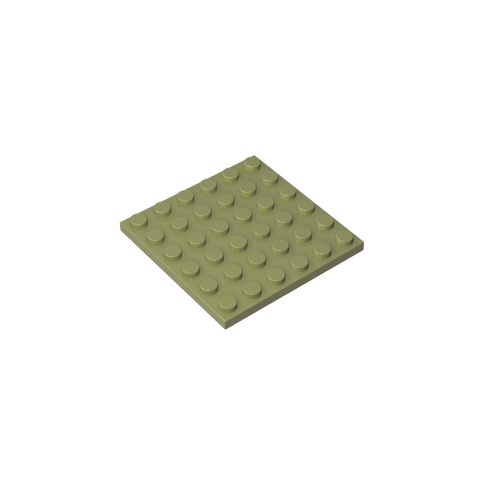 Gobricks,Plate 6 x 6,3958