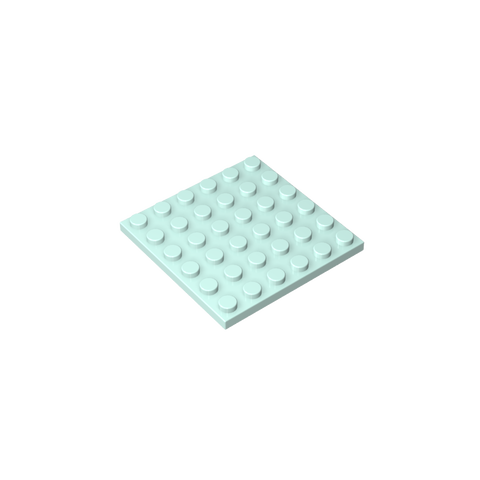 Gobricks,Plate 6 x 6,3958