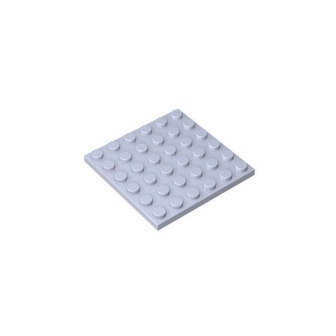 Gobricks,Plate 6 x 6,3958