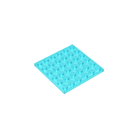 Gobricks,Plate 6 x 6,3958