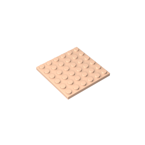 Gobricks,Plate 6 x 6,3958