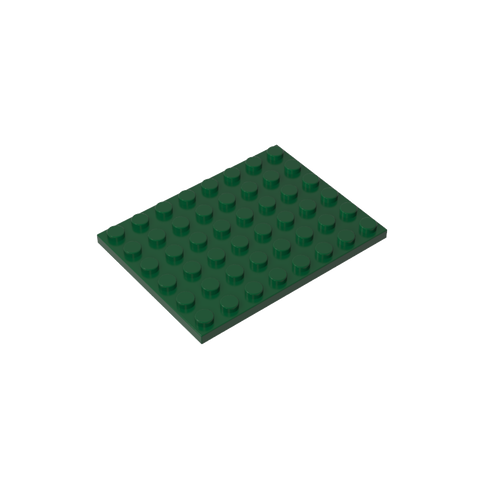 Gobricks,Plate 6 x 8,3036,3036a