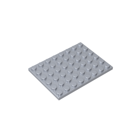 Gobricks,Plate 6 x 8,3036,3036a
