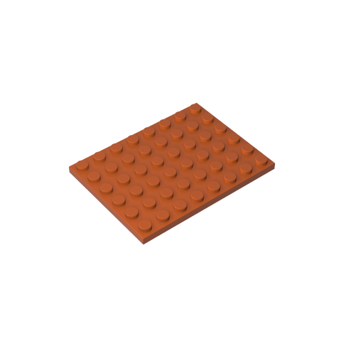 Gobricks,Plate 6 x 8,3036,3036a