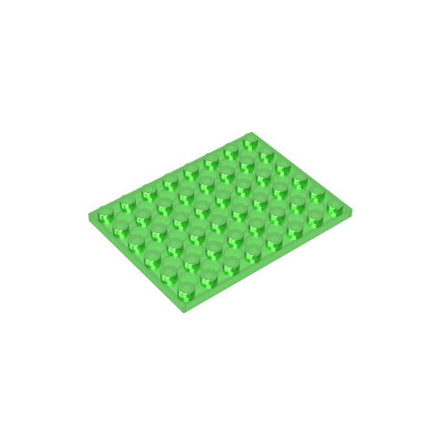 Gobricks,Plate 6 x 8,3036,3036a