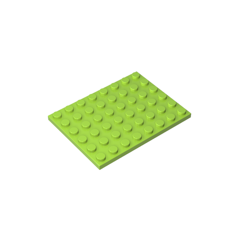 Gobricks,Plate 6 x 8,3036,3036a